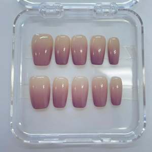 Press On Nails: Press On Nails - Ombre - Size S