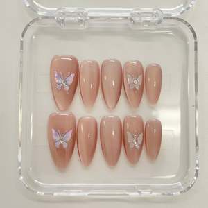 Press On Nails: Press On Nails - Cat Eye Ombre - Size S