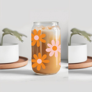 Merch: Daisy Glass Tumbler