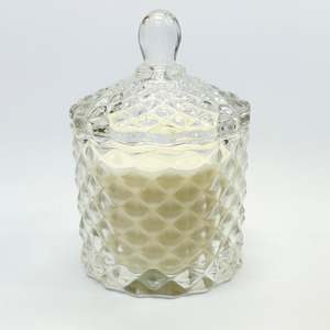 Soy Wax Candle 200g - Deluxe Crystal Jar