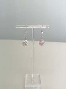 Handmade Seed Beads Dangle Earrings