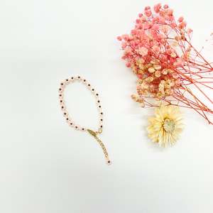 Handmade Seed Beads Dainty Daisy Flower Bracelet