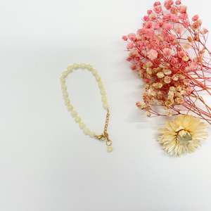 Handmade Seed Beads Dainty Daisy Flower Bracelet