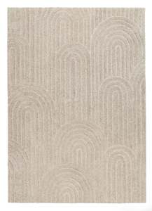Moraya Beige Rainbow Hand-Tufted Rug