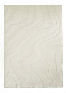 Innaya Neutral Abstract Hand-Tufted Wool Rug