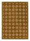 Emeka Moss Brown Diamond Hand-Tufted Rug