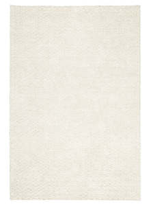 Felted Wool Rugs: Bambi Ivory Chunky Wool Rug