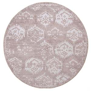 Tribal Rugs: Lumi Grey Plush Rollie Pollie Round Playmat
