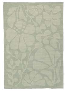 Vibrant Rugs: Sabel Green Botanical Washable Rug