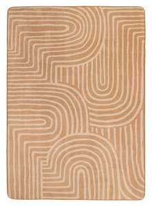 Koru Brown Abstract Rollie Pollie Playmat