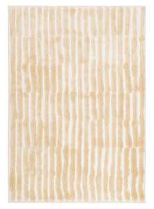 Fritzie Champagne Abstract Striped Rug
