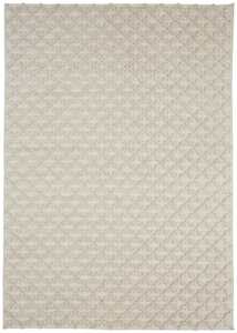 Toe Pleasers: Hanna Ivory Leaflets Wool Blend Rug