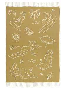 Pragya Abstract Pattern Picnic Rug