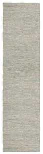 Clover Brown And Green Braided Jute Runner Rug