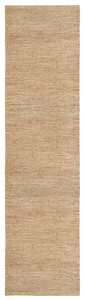 Raven Natural Tan Braided Jute Runner Rug