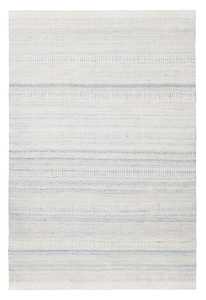 Daisy Cream and Blue Indoor Outdoor PET Rug