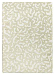 Beige Rugs: Jema Beige Abstract Rollie Pollie Playmat
