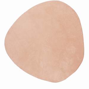 Beige Rugs: Golea Dark Beige Irregular Shape Washable Rug