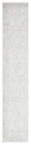 Madison Ivory And Grey Traditional Distressed Runner Rug