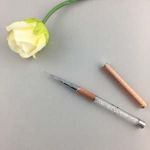 Essentials Brushes: Nail Art Gel Brush - Liner 11mm - With Lid**