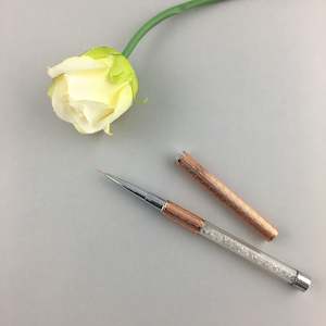 Nail Art Gel Brush - Liner 7mm - With Lid