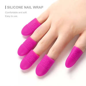 10Pcs/Set Silicon Nail Wraps For Removing Gel