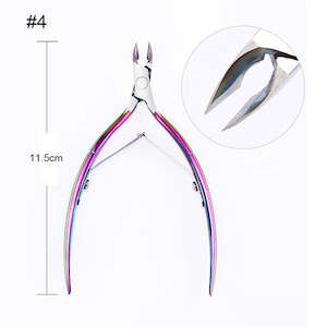 Cuticle Nipper - Stainless Steel (Coloured)