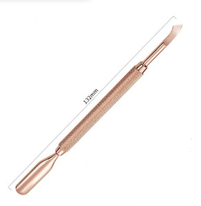 Essentials Cuticle Nippers Pushers: Cuticle Pusher - Small Blade - Rose Gold