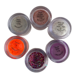 Glitter Gloss Minis Set - Metallics & Chrome