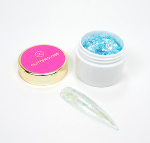Glittergloss Flakes: Glitter Gloss Flakes - Azurie