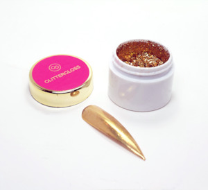 Glittergloss Flakes: Glitter Gloss Flakes - Millions (Gold)