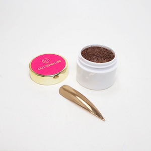 Glittergloss Pigment: Glitter Gloss Pigment - Filmstar Bronze