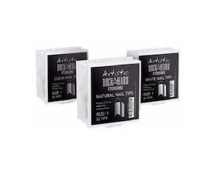 Artistic Rock Hard Xtensions Nail Tips - White / Size 1 / 50PC