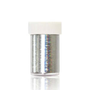 Nail Art Foil - Silver Holographic Blur