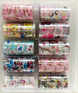 Nail Art Foil - Miss Bliss Collection - Character Prints