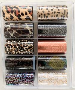 Nail Art Foil - Miss Bliss Collection - Animal Print Box #3