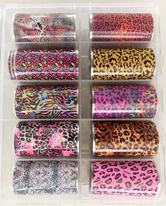 Nail Art Foil - Miss Bliss Collection - Animal Print Box #1