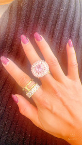 Products: Giant Pink Diamond Sun Flower Design 20230209zhubao