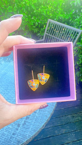 Silver with Gold Plated;Enamel Painted 20230209zhubao