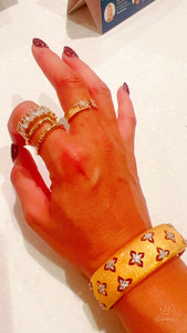 Products: Silver with Gold Plated Open Ring 20230209zhubao