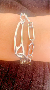 Products: Paper Clip Bracelet 20230209zhubao