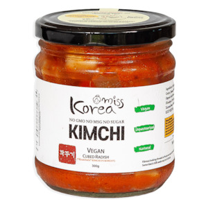 Cubed Radish Kimchi (Kkak Du Gi) Vegan