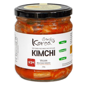 Mustard Greens Kimchi Vegan