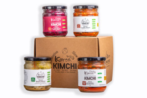 Vegan Kimchi: Kimchi Lovers Value Four Pack