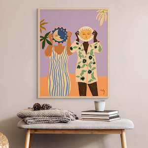 Art: Sun and Moon by Arty Guava