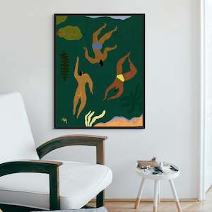 Art: Lost in Green by Arty Guava