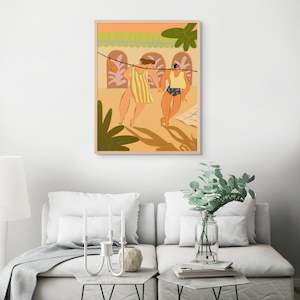 Art: Laundry Day by Arty Guava