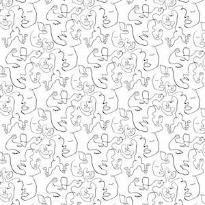 Fabric: Face First Fabric by Miss Lolo