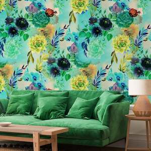 Homepage Featured Collections: Out of the Blue Wallpaper by Miss Lolo