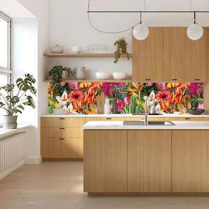 Splashbacks: Floral World Splashback